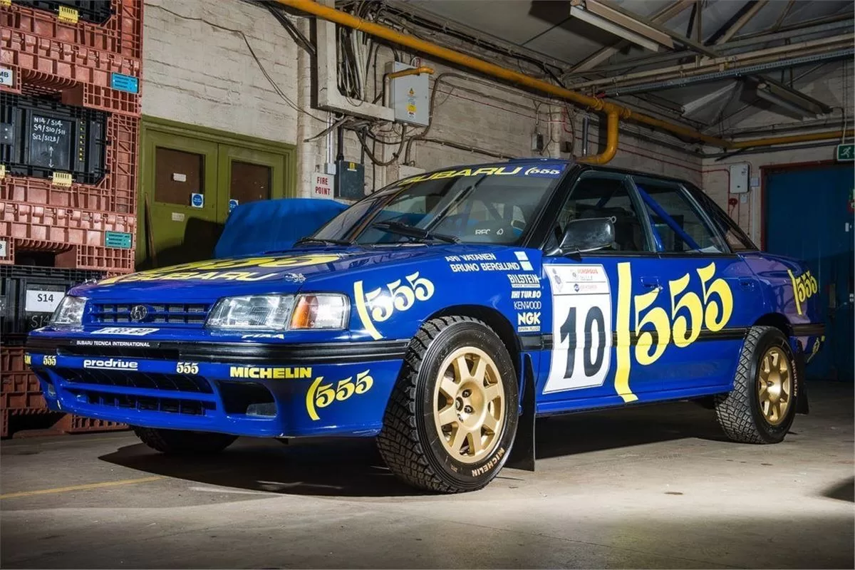 Legendary Subaru Race Car插图