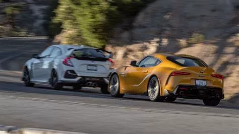 Honda Civic Type R vs Toyota Supra