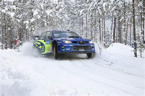 Rally Racing in winter