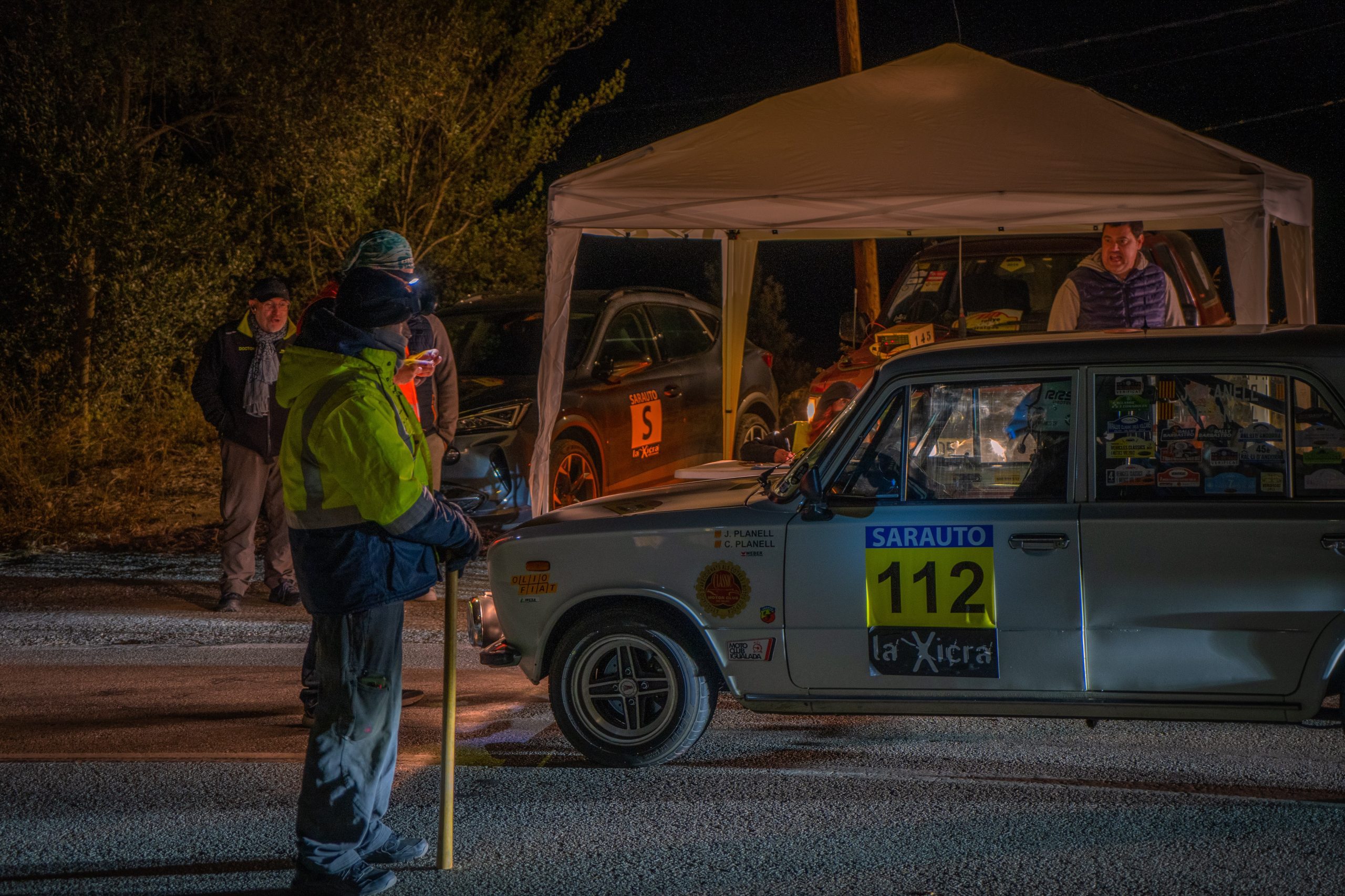 Rally Car in resting