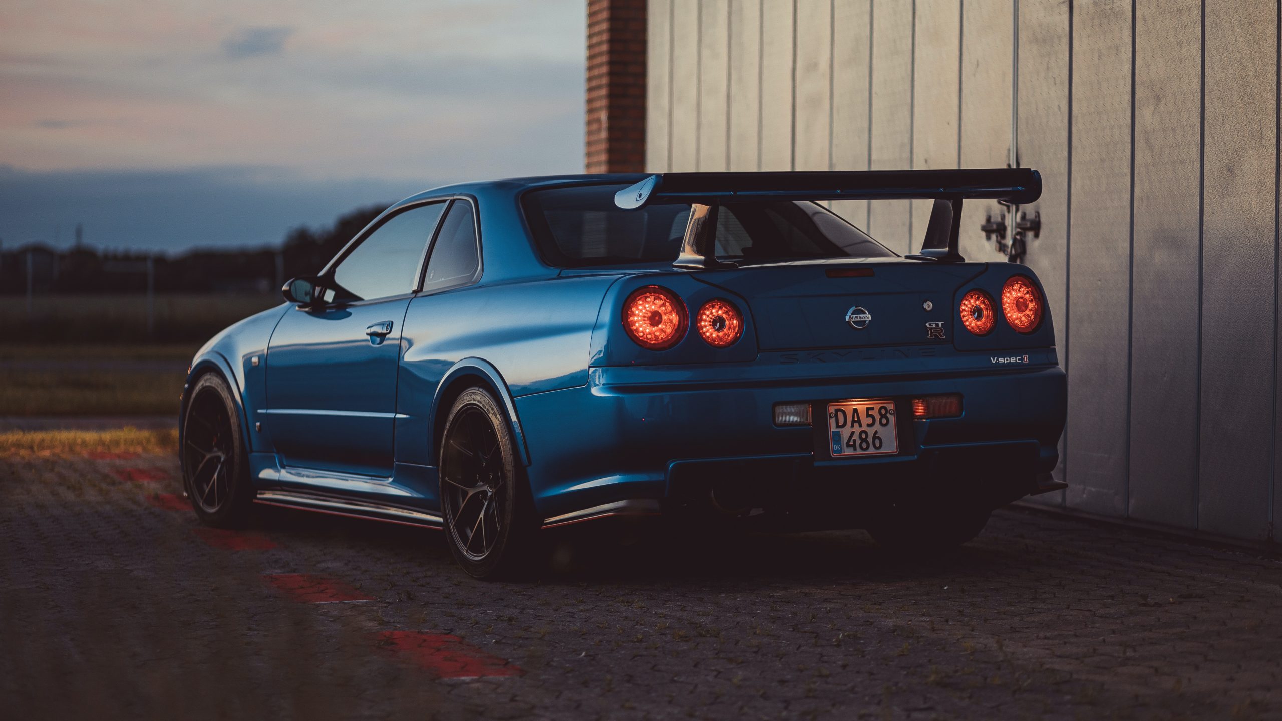 Classic JDM car: Nissan skyline in Initial D