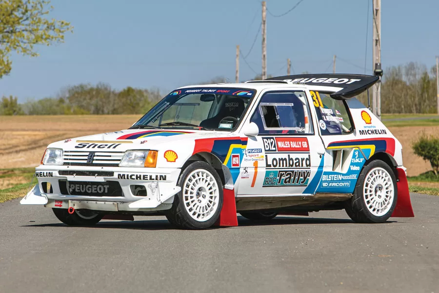 Peugeot Rally car