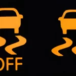 swerving car light