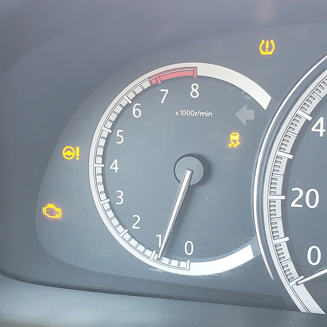 car struggling to accelerate check engine light