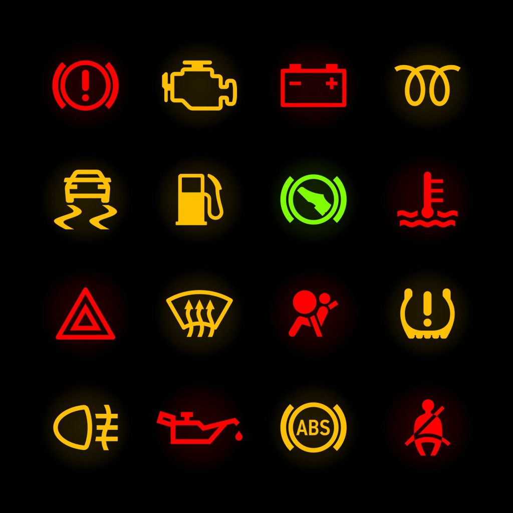 engine oil pressure warning light