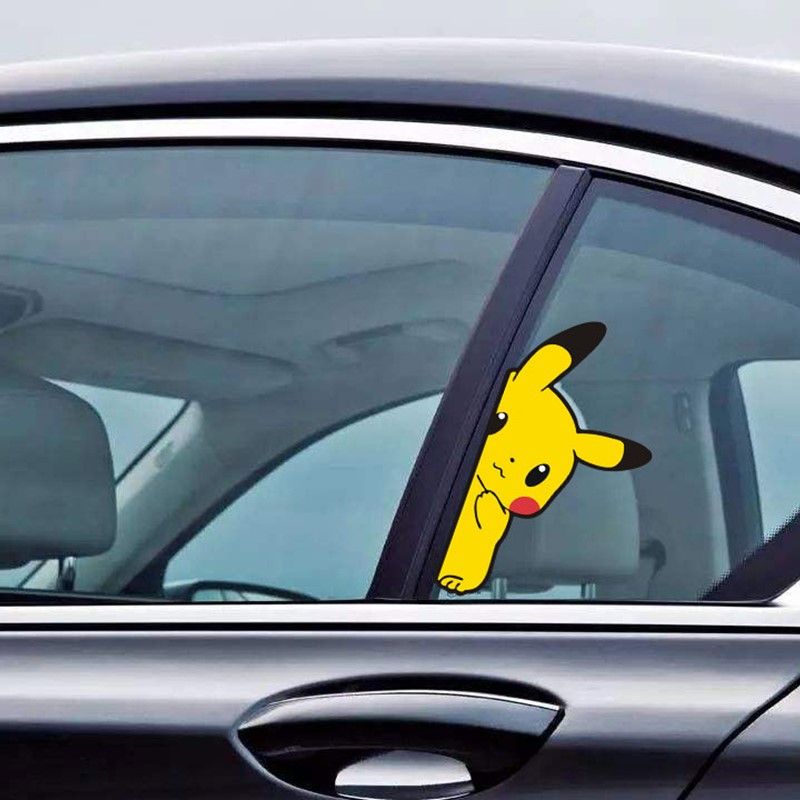 Pikachu window sticker