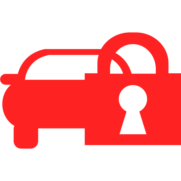 lock light on car