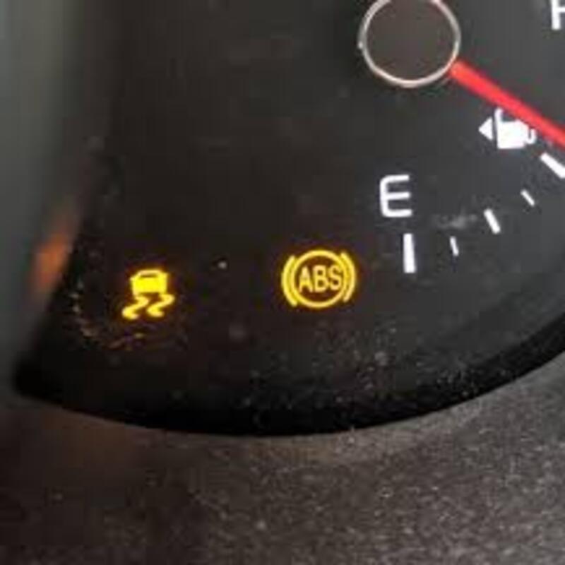 traction control light on and car is jerking