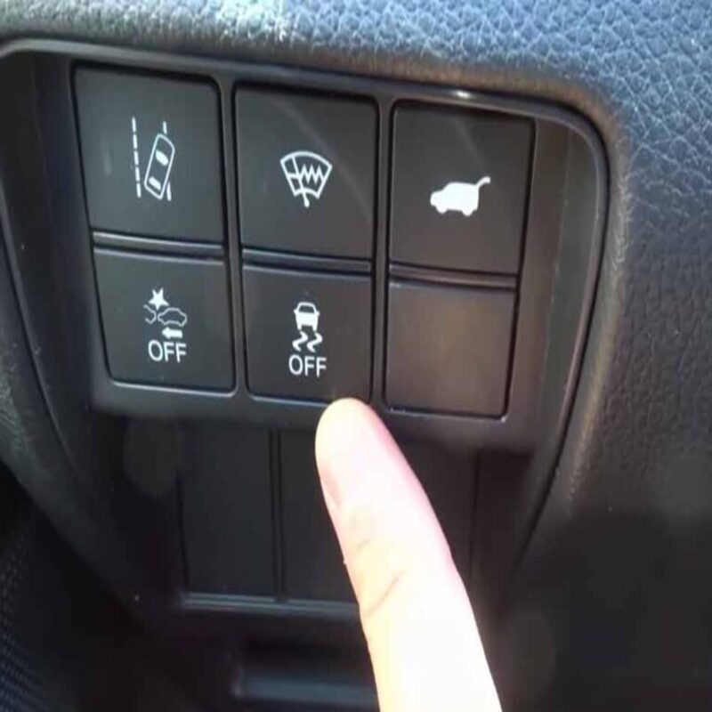 traction control light and check engine light