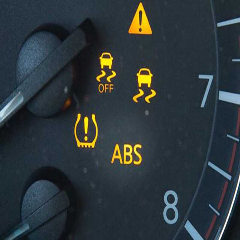 nissan traction control light