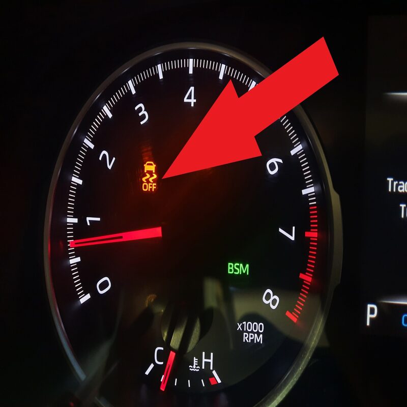 traction control light off meaning