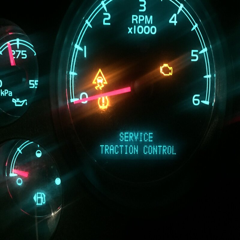 light traction control sensor tc chevrolet