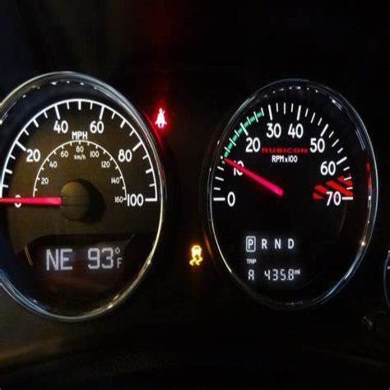 jeep traction control light