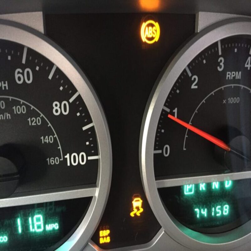 How do i fix my traction control light