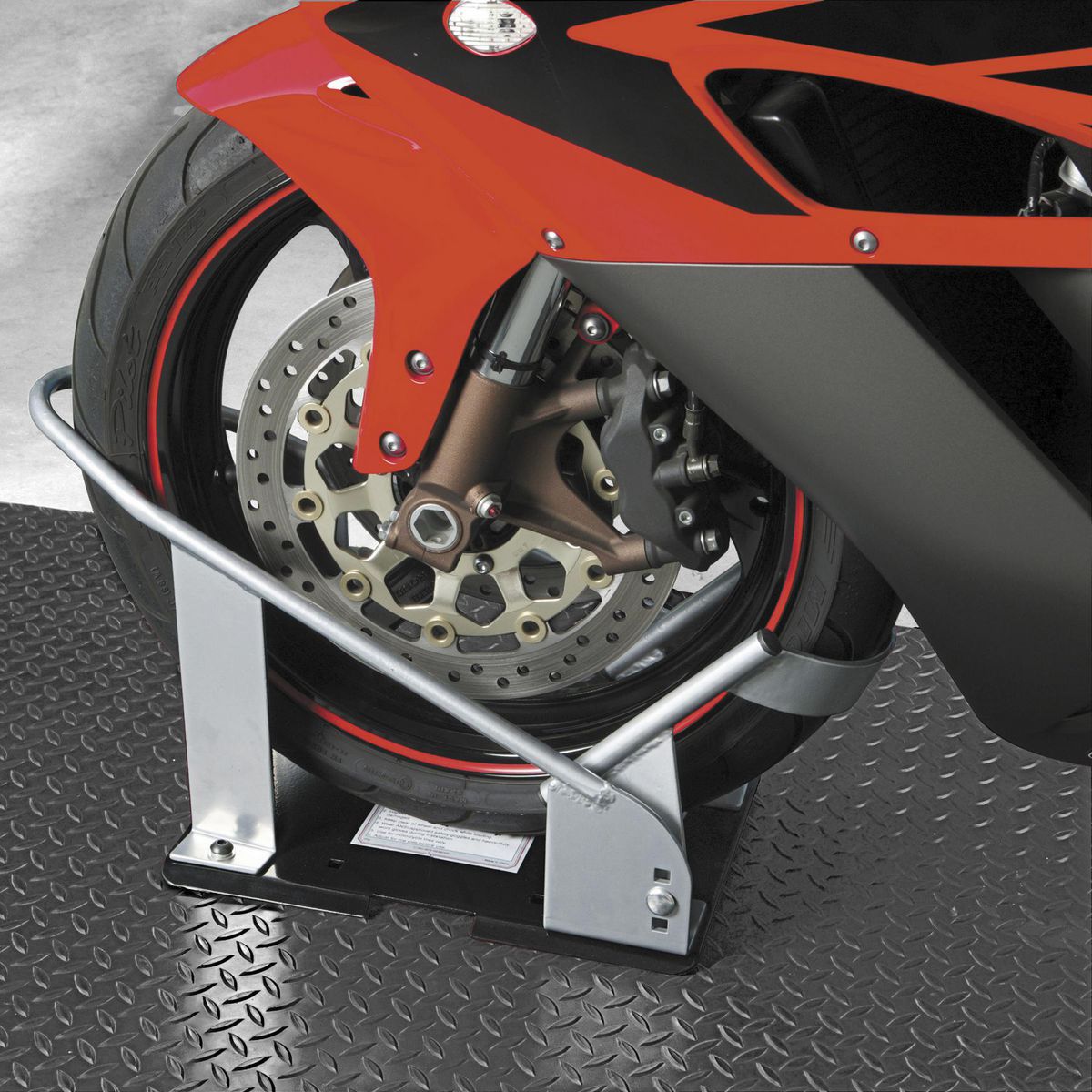 motorcycle wheel chock