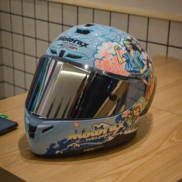 anime motorcycle helmet