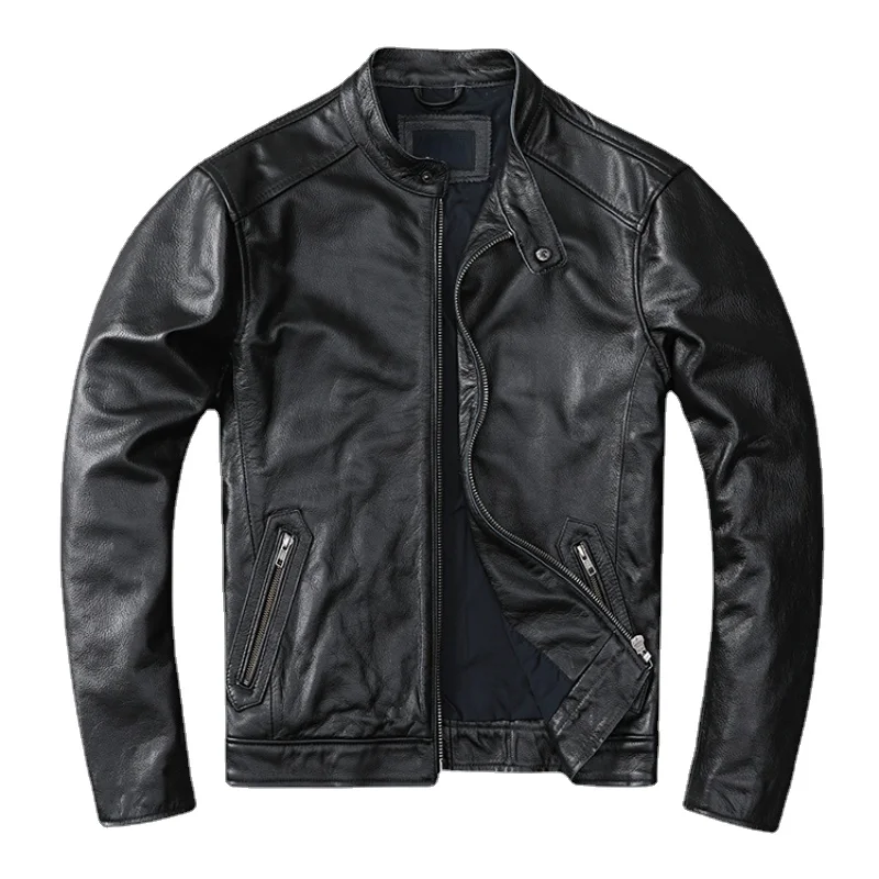 leather motorcycle jacket
