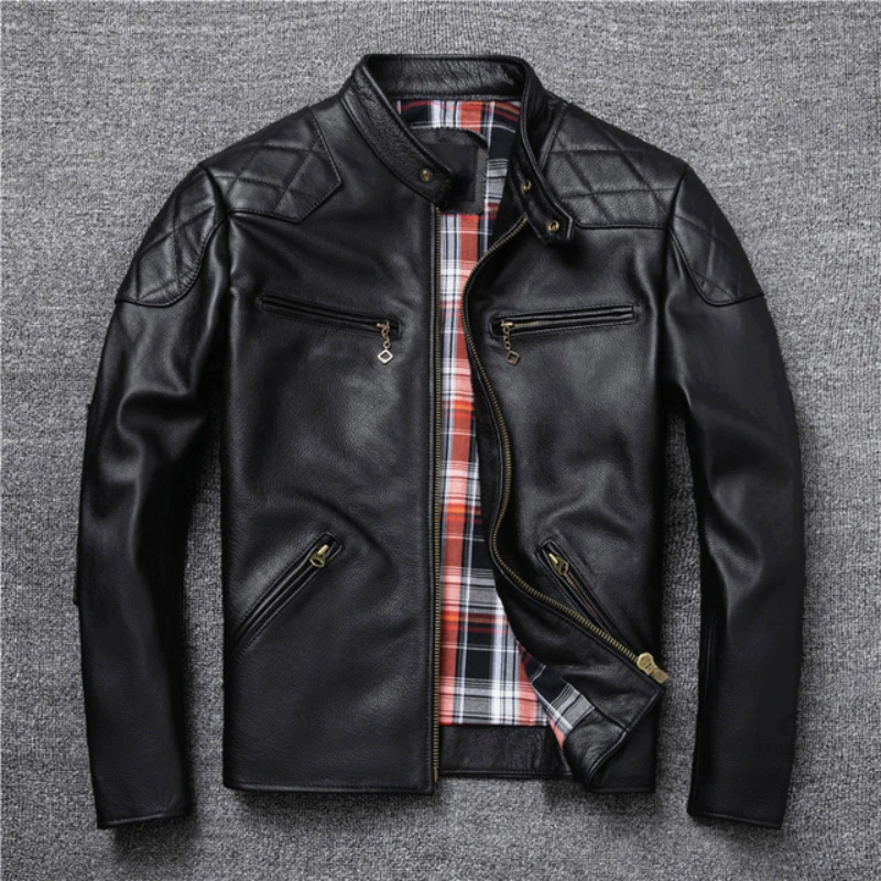 leather motorcycle jacket