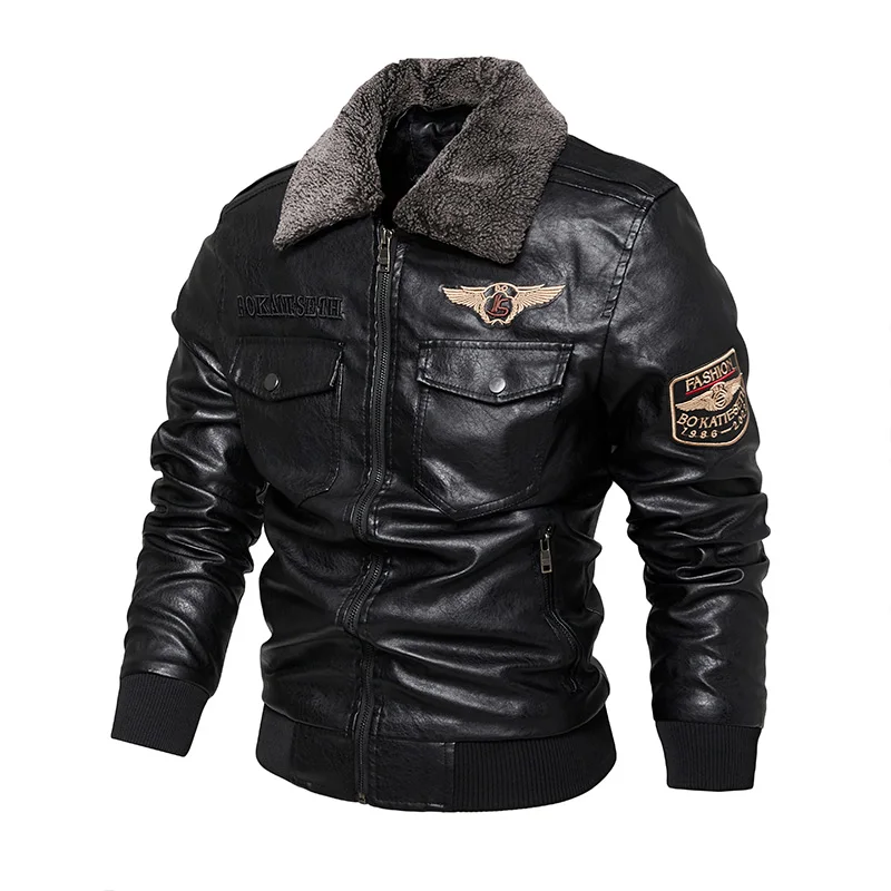leather motorcycle jacket
