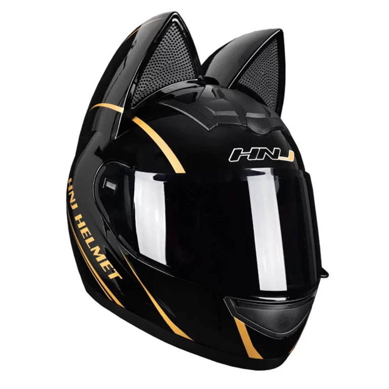 cat ear motorcycle helmet