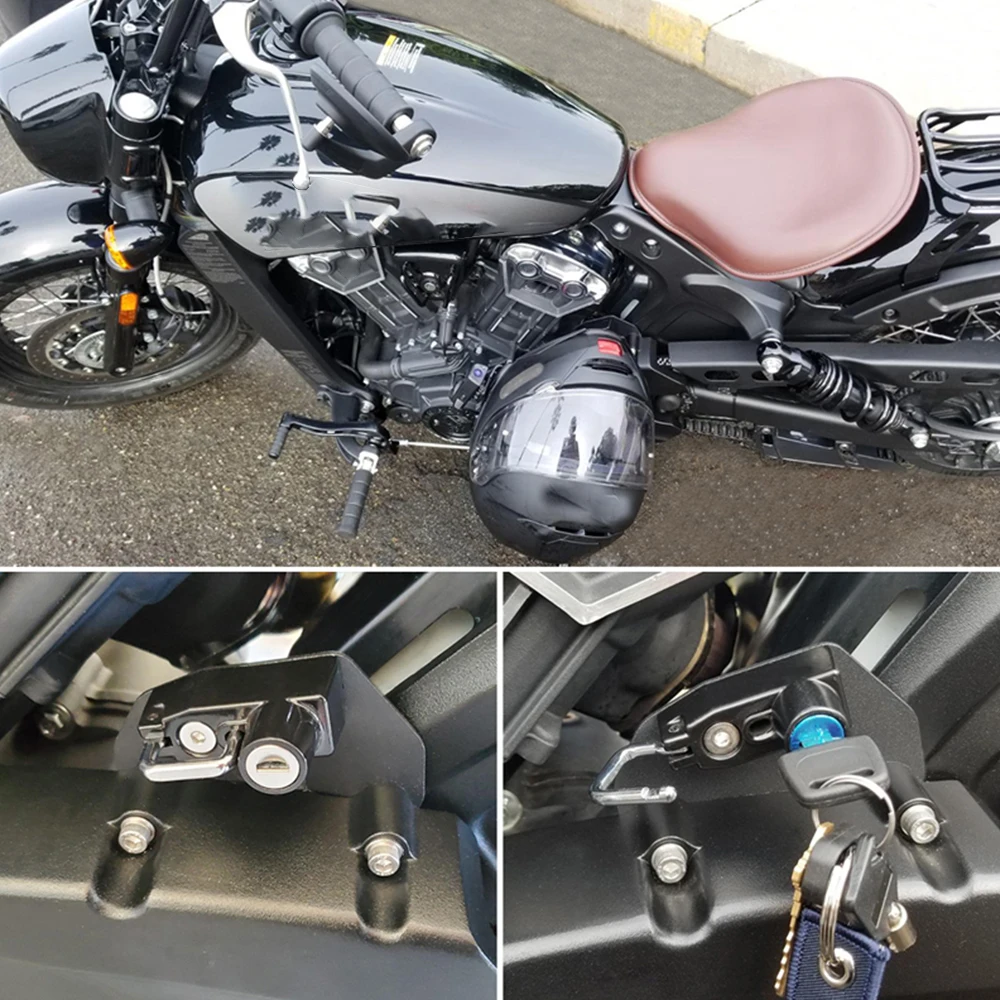 helmet lock motorcycle