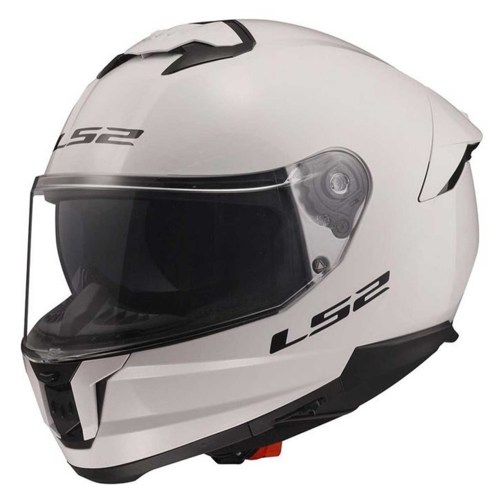 white motorcycle helmet