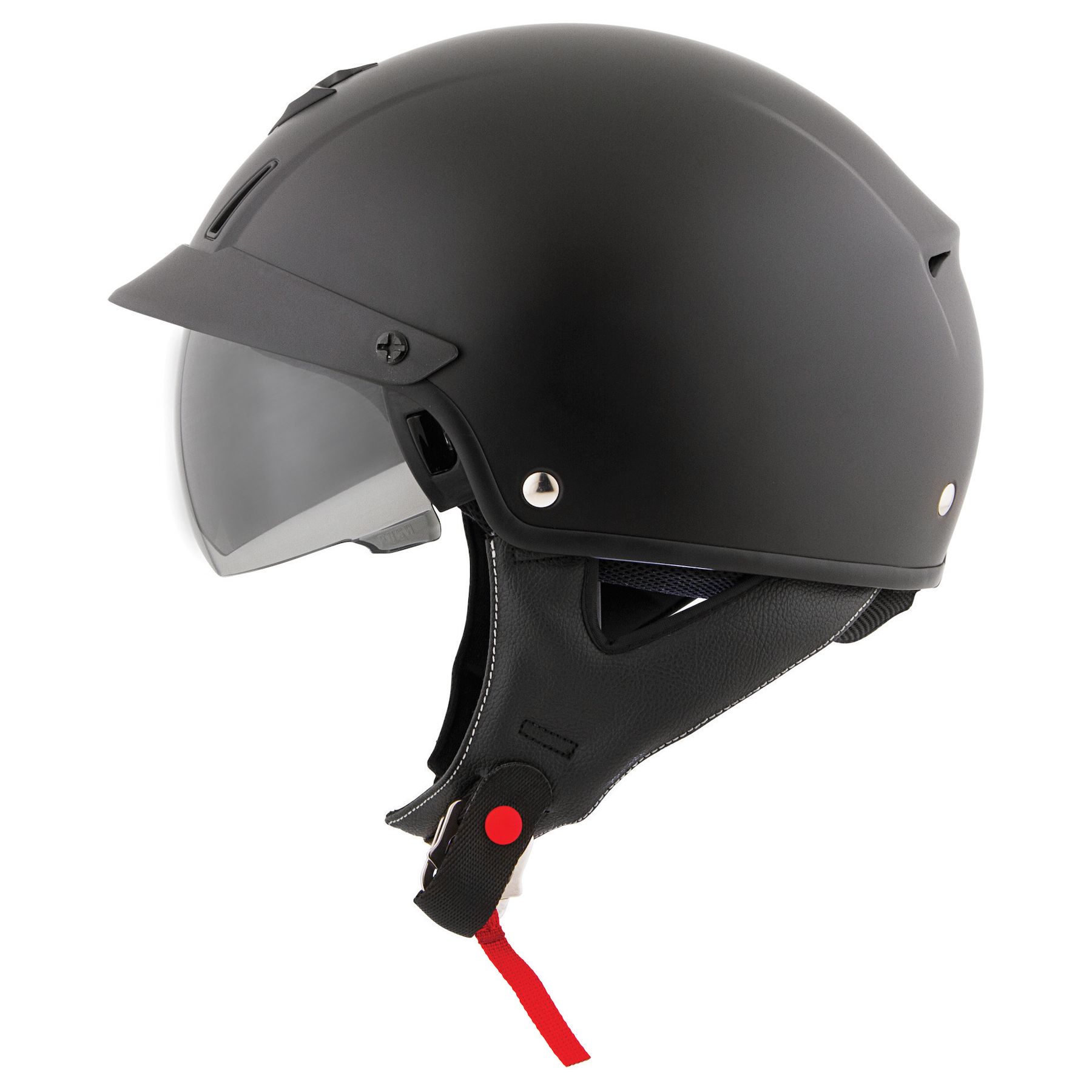low profile motorcycle helmet