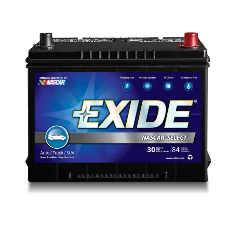 a car battery