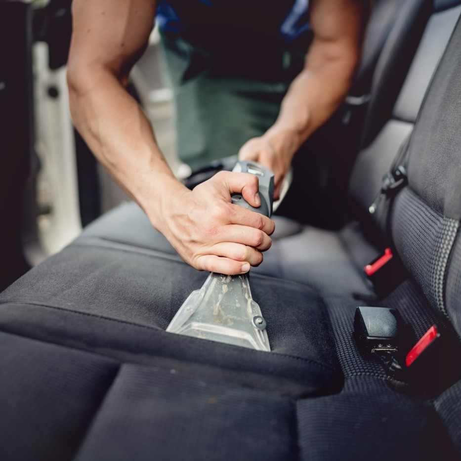 car interior detailing