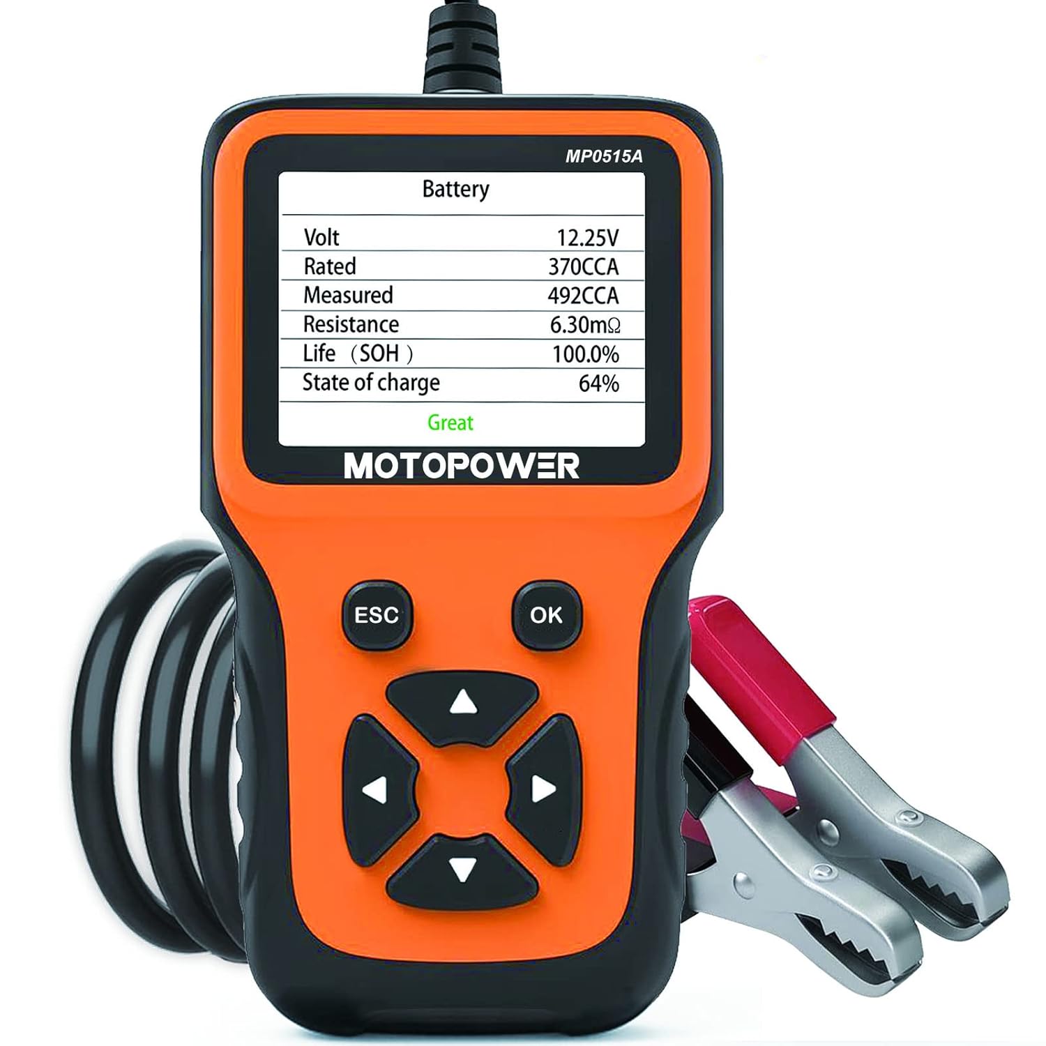 car battery tester