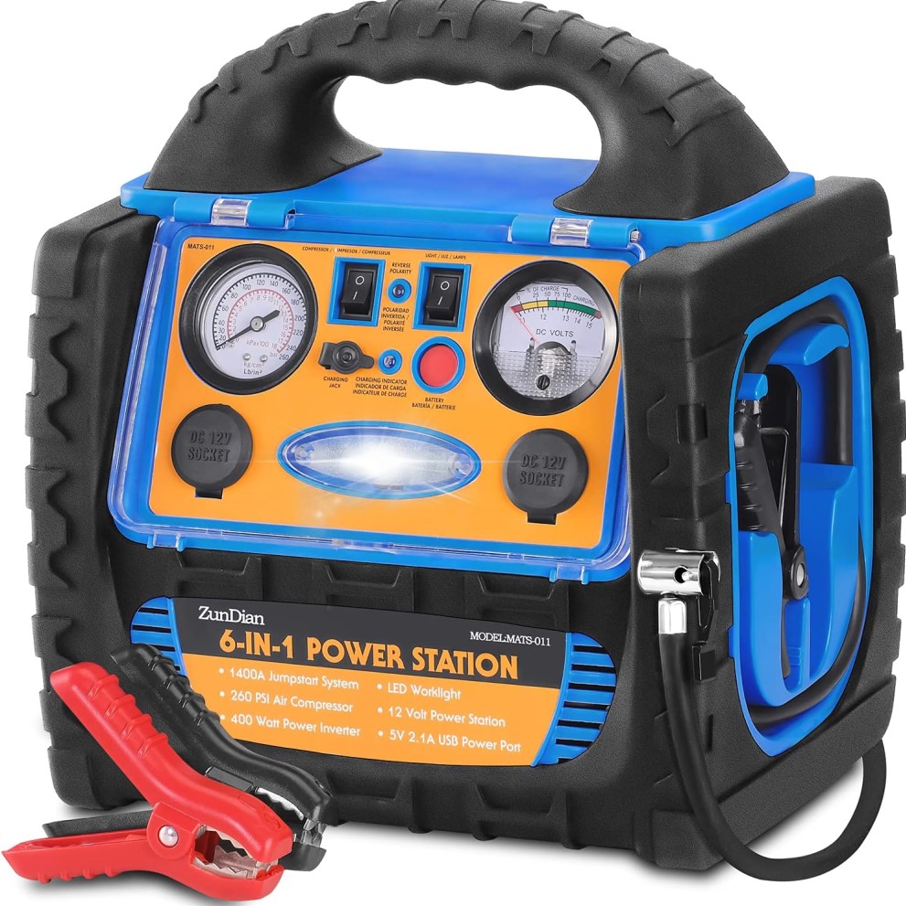 portable car battery jump starter