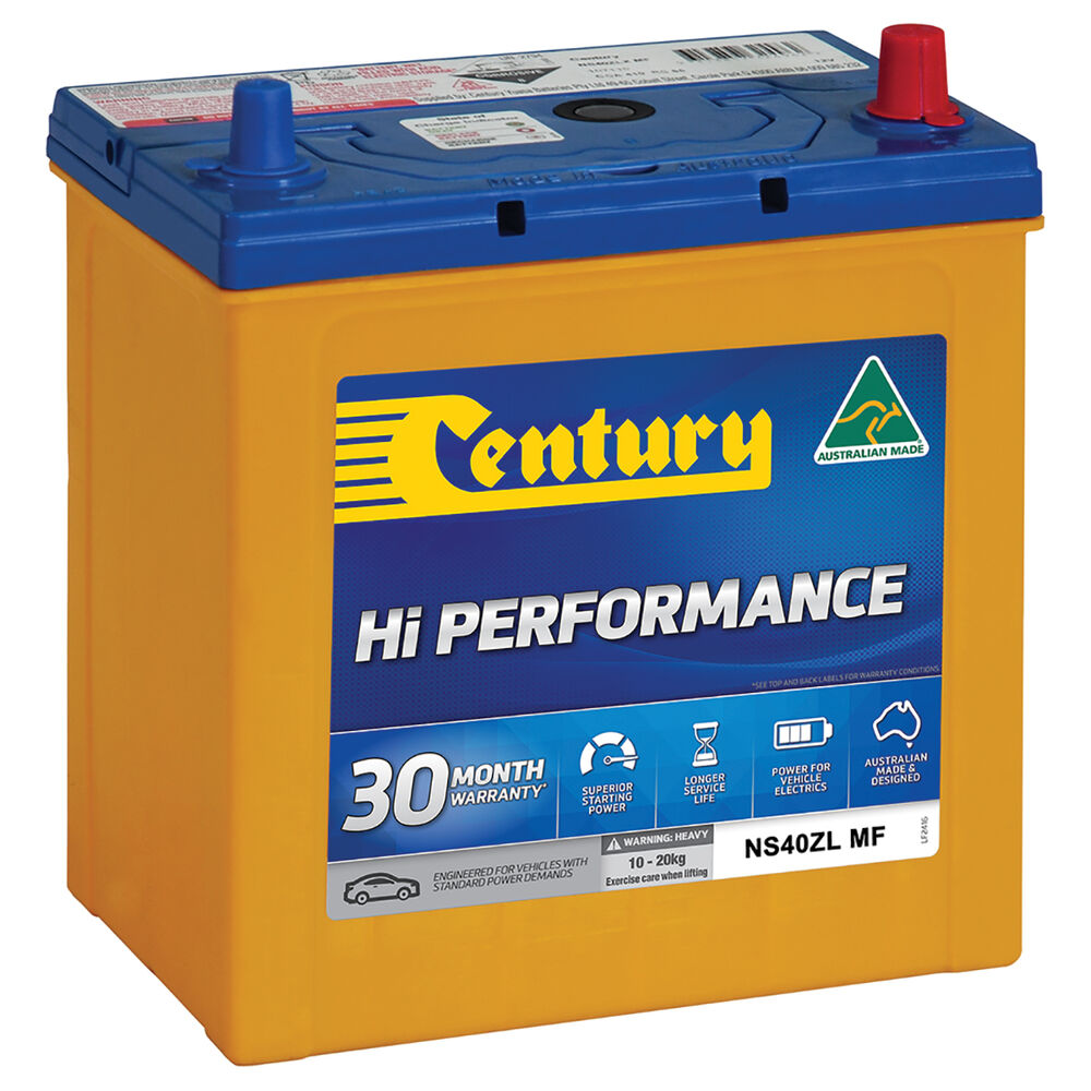 a car battery