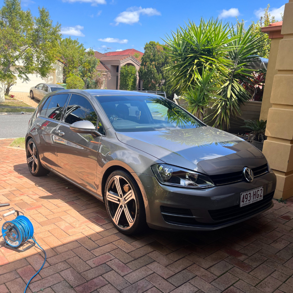 at home car detailing