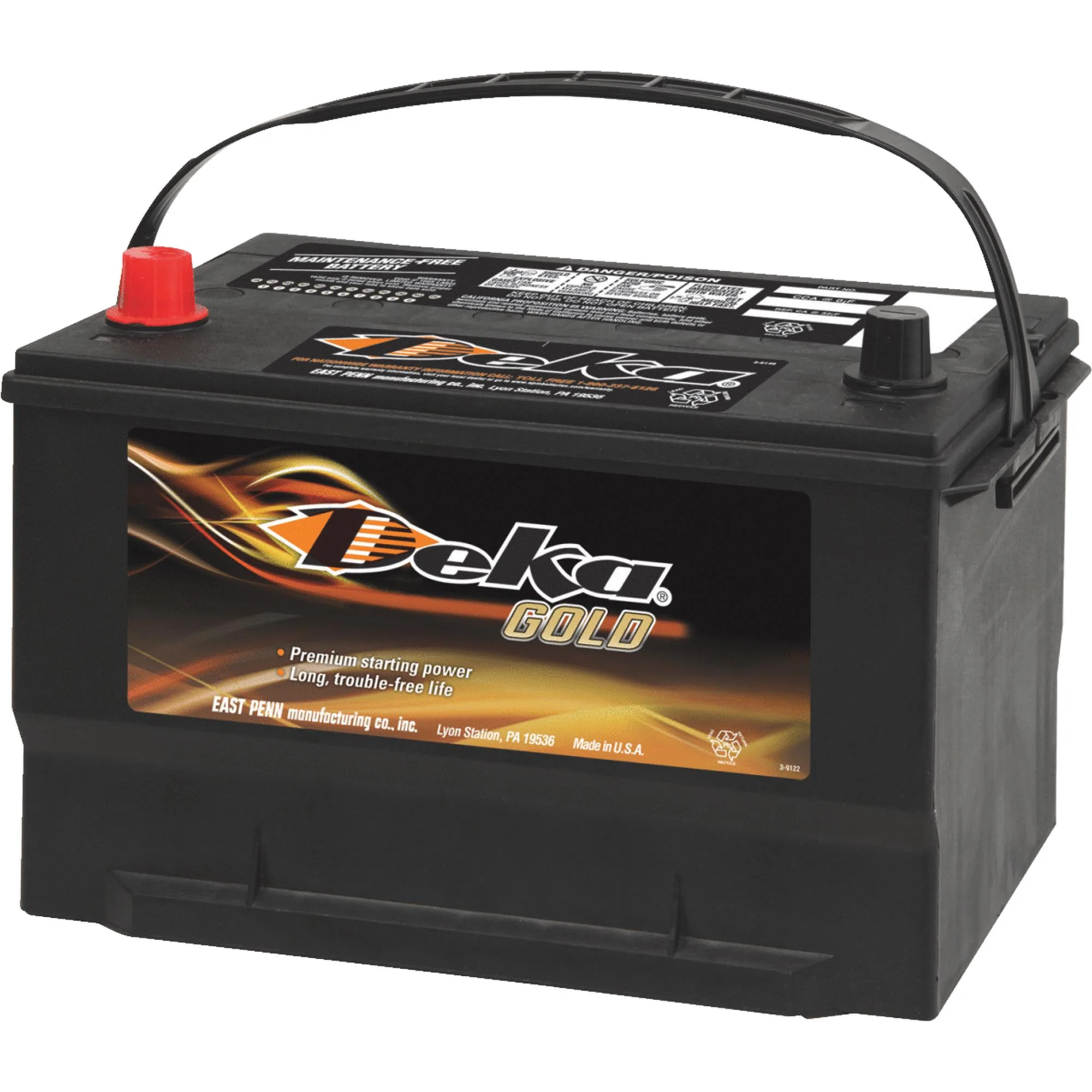 a car battery
