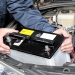car battery installation
