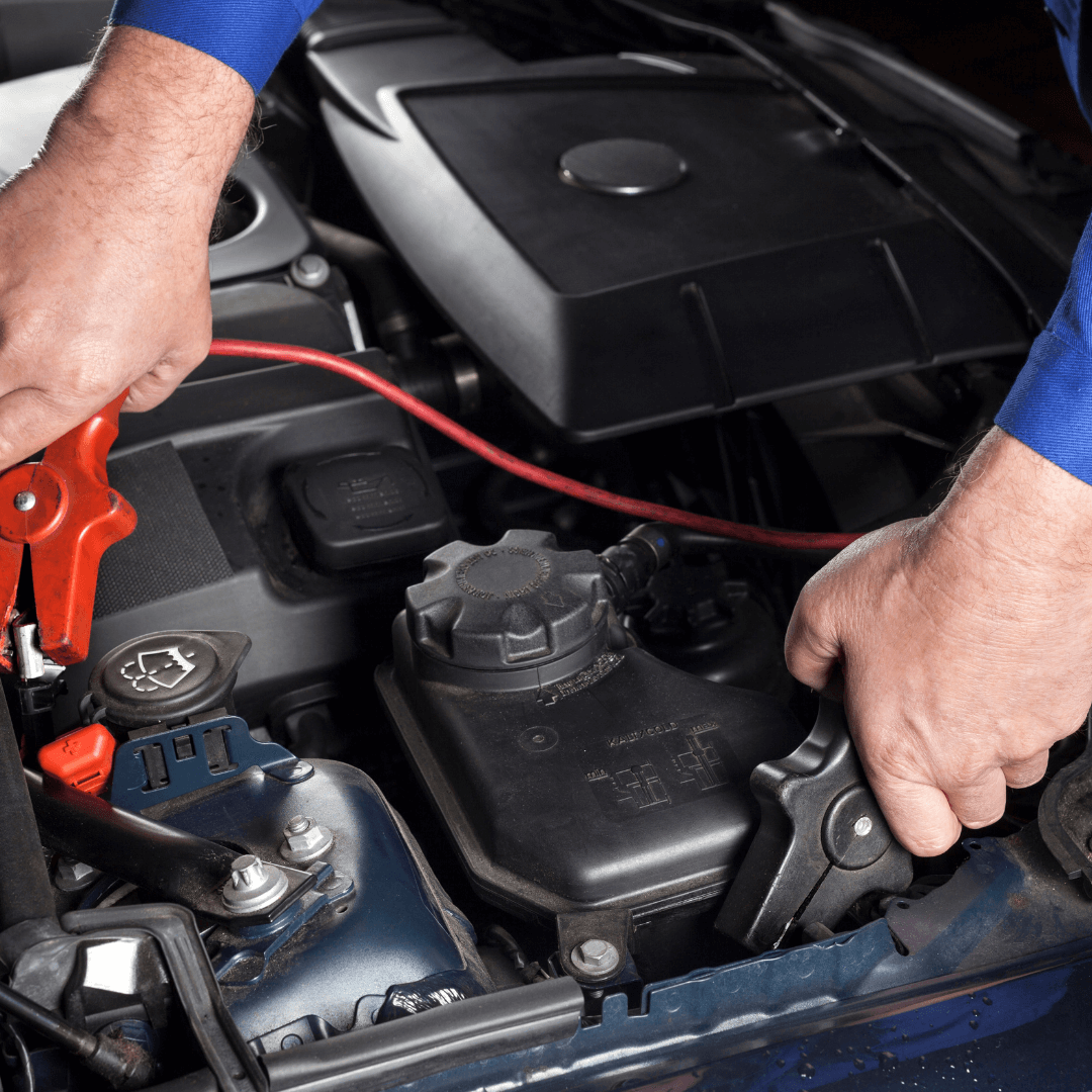 car battery installation