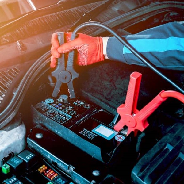 jump a car battery
