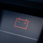 battery light on in car