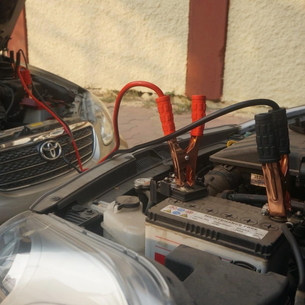 start a car with a dead battery