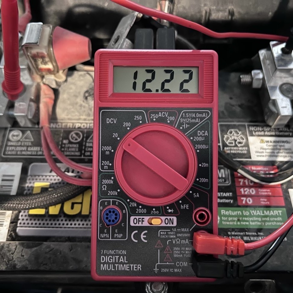 normal battery voltage