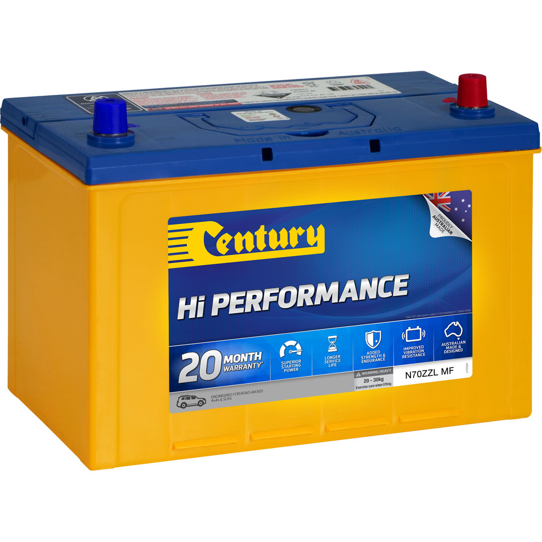 a car battery