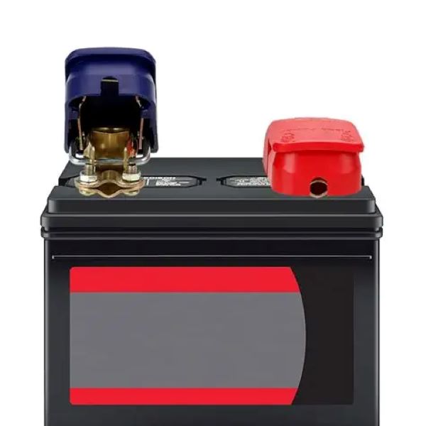 car battery positive and negative