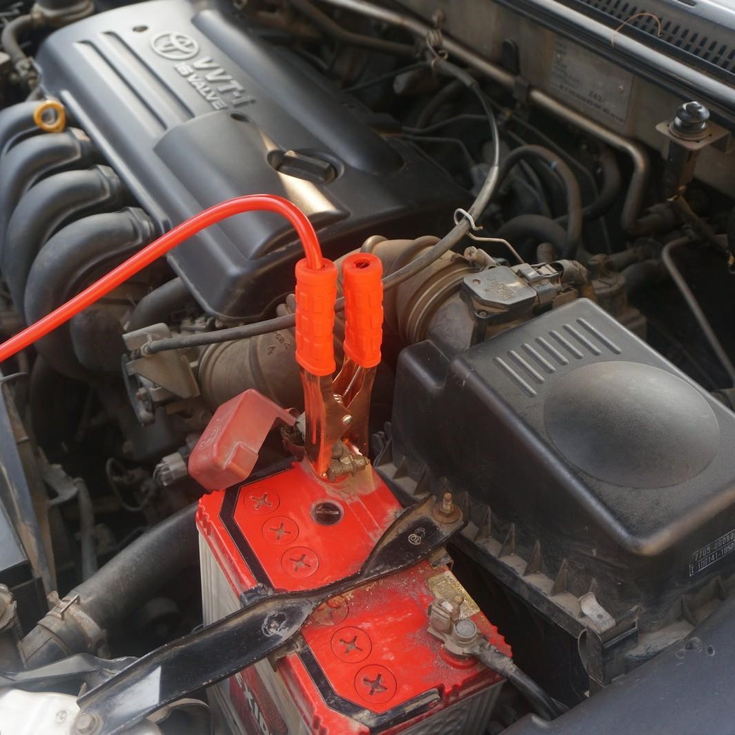 start a car with a dead battery