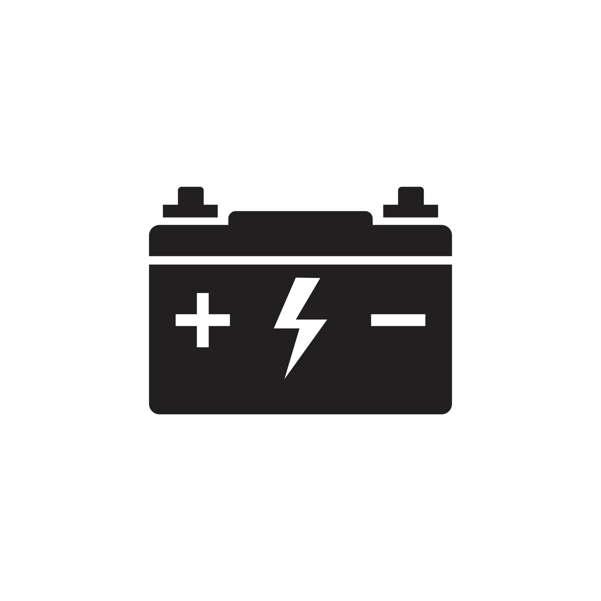 battery light on