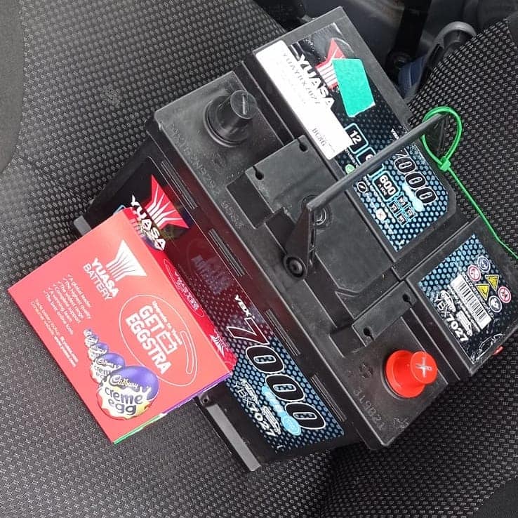 car battery replaced