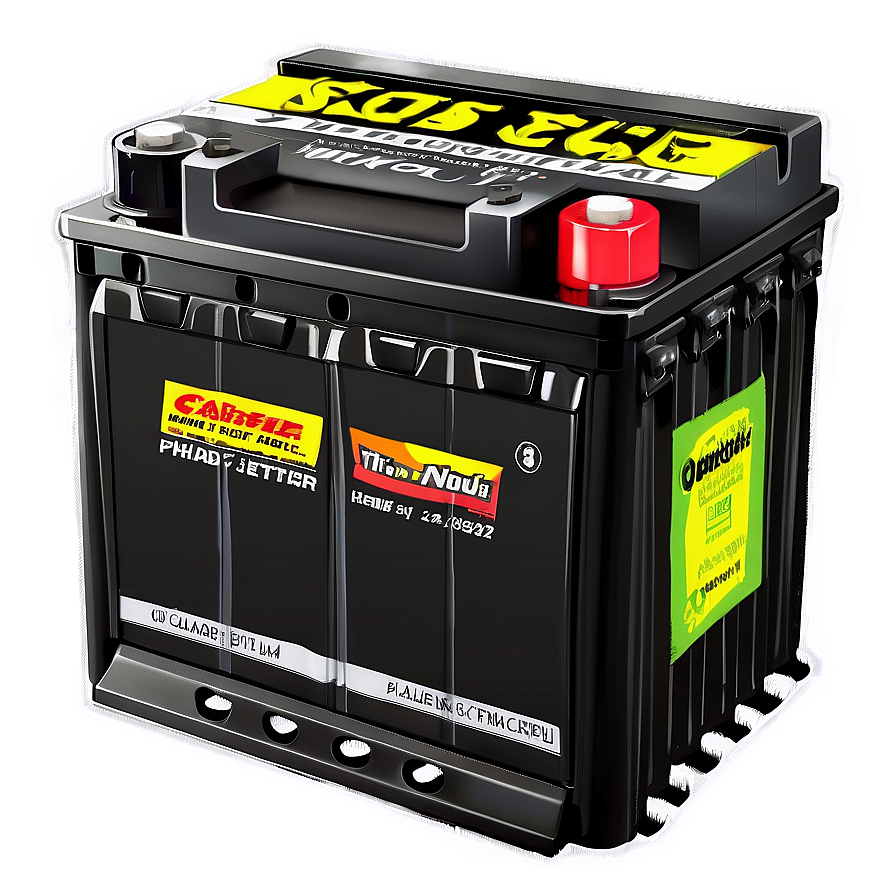a car battery