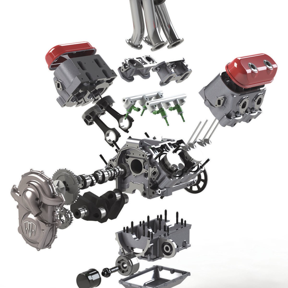 v4 motorcycle engine