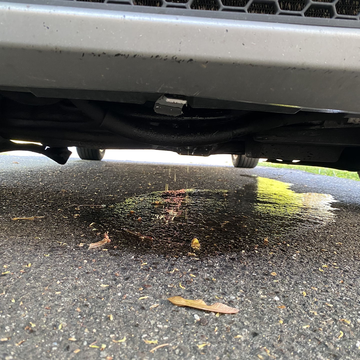 car leaking coolant