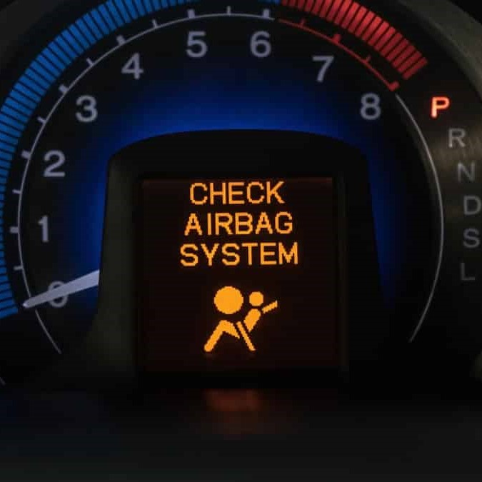 how to turn off airbag light