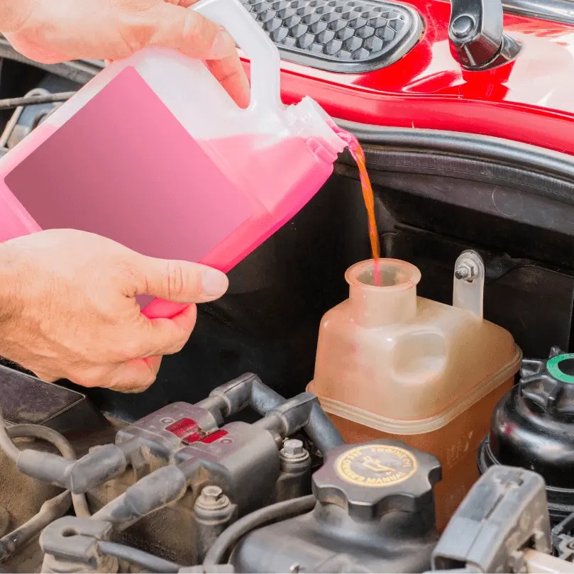 coolant in car